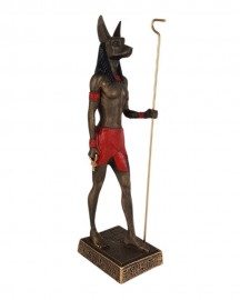 Esttua Anubis Protetor 30cm Resina