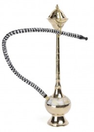 Narguile Brass Mother Of Pearl M�dio