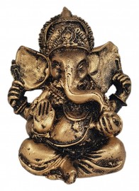 Esttua Ganesha 10cm Resina