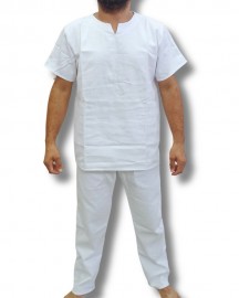 Conjunto Masculino Oxford Branco