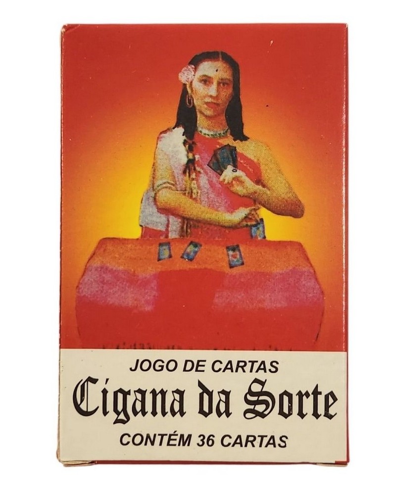 Jogo De Carta Cigana Da Sorte - 36 Cartas + Livreto