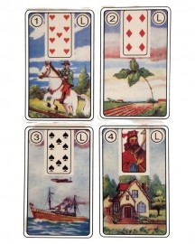 Jogo de cartas cigana da sorte