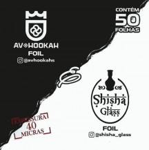 Papel Alumnio Shisha Glass Foil 40 Micras